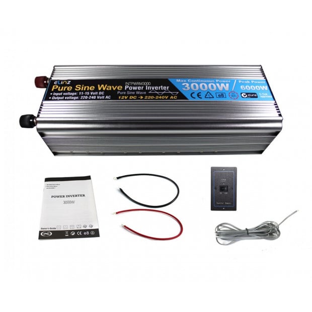 Pure Sine Wave Power Inverter 3000w/6000w 12v-240v Remote Control Image 6