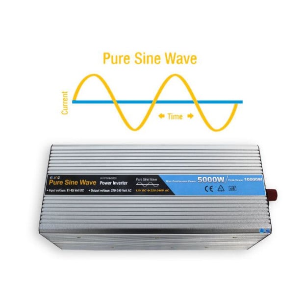 5000w/10000w Pure Sine Wave Power Inverter 12v-240v Aus Plug RC Image 4