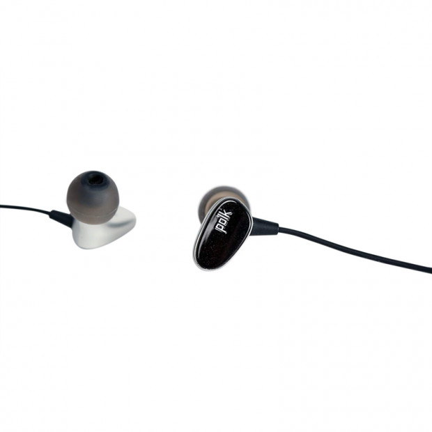 POLK Nue Era In-Ear Headphones - Black Image 2