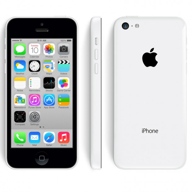 Apple iPhone 5c 32GB Unlocked with USB cable only - White