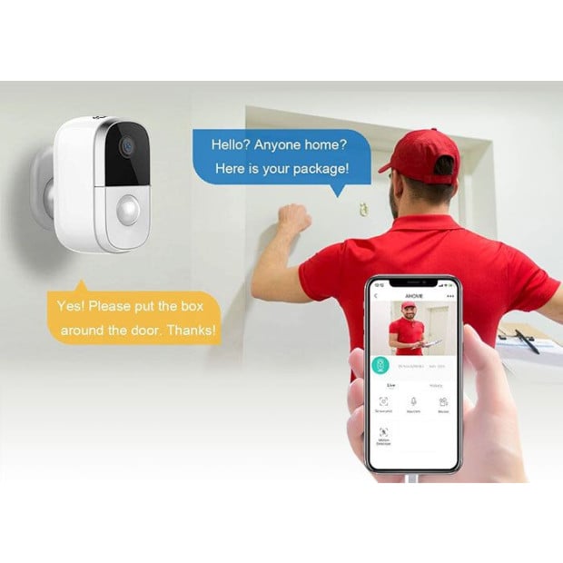 Wireless IP Camera Wifi Security CCTV Battery Waterproof Smart Image 5