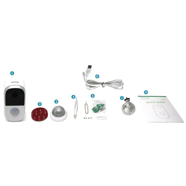 Wireless IP Camera Wifi Security CCTV Battery Waterproof Smart Image 8