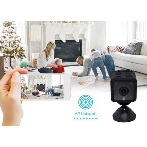Elinz Mini Security Wifi Camera 1080p CCTV Battery Night Vision 32GB Image 4