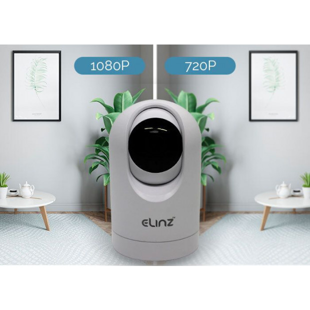 Elinz 1080p Wifi Ip Auto Tracking Security Camera Hd Wireless Cctv Image 2