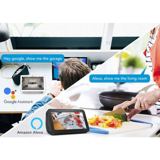 Elinz 1080p Wifi Ip Auto Tracking Security Camera Hd Wireless Cctv Image 4
