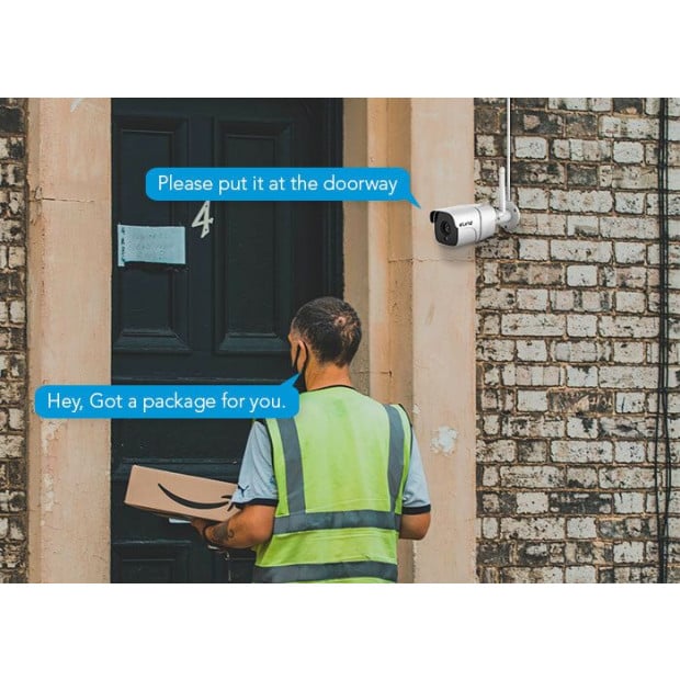 Elinz Wireless Onvif Ip Security Camera 1080p Wifi Night Vision Image 3