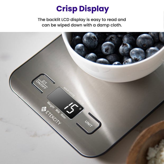 Etekcity Food Kitchen Scale - Small Image 5