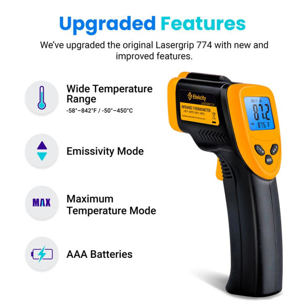 Etekcity Infrared Thermometer 774 Image 2