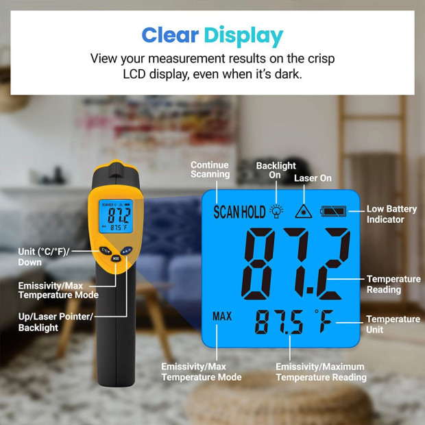 Etekcity Infrared Thermometer 774 Image 7