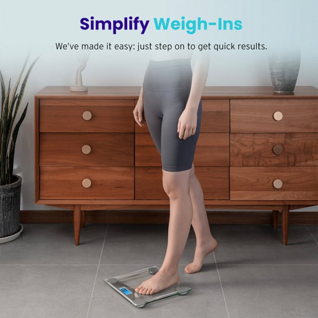 Etekcity Digital Body Weight Bathroom Scale - Silver Image 6