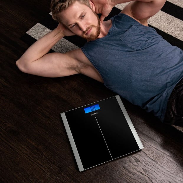 Etekcity Digital Body Weight Bathroom Scale - Black Image 6