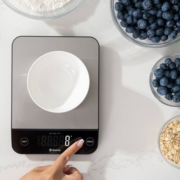 Etekcity Food Kitchen Scale - Large - Silver Image 6