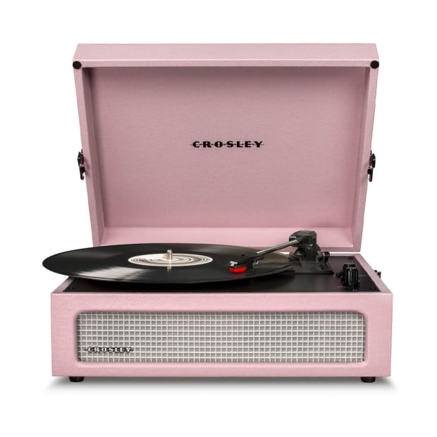 Crosley Voyager Bluetooth Turntable + Entertainment Stand Amethyst Image 2