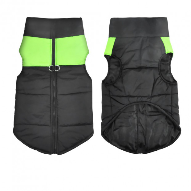 PaWz PaWz Dog Winter Jacket Padded Pet Clothes Vest Coat L Green