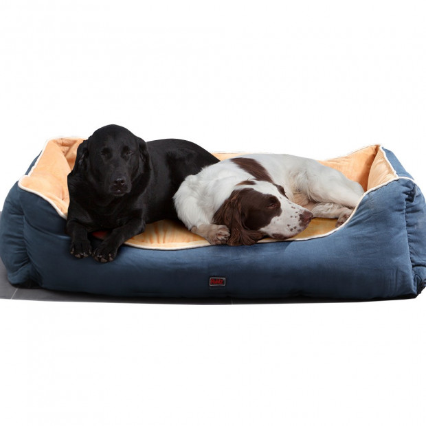 Soft Lining Washable Pet Bed Mat Cushion Blue Xxxl-size Image 3