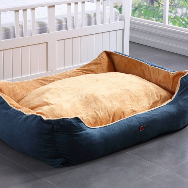 Pet Bed Mattress Dog Cat Pad Mat Cushion Soft Warm Washable 2XL Grey Image 5