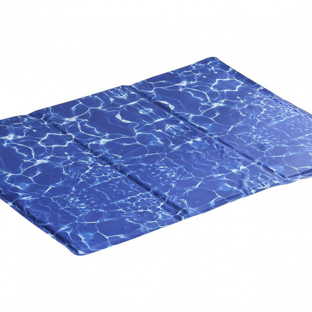 Reversible Cooling Mat-100x 60cm-Wave Pattern Image 11