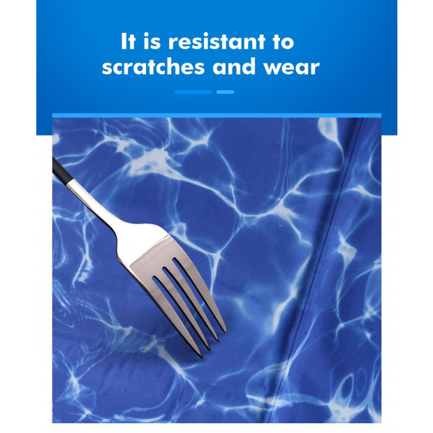 Reversible Cooling Mat-100x 60cm-Wave Pattern Image 4