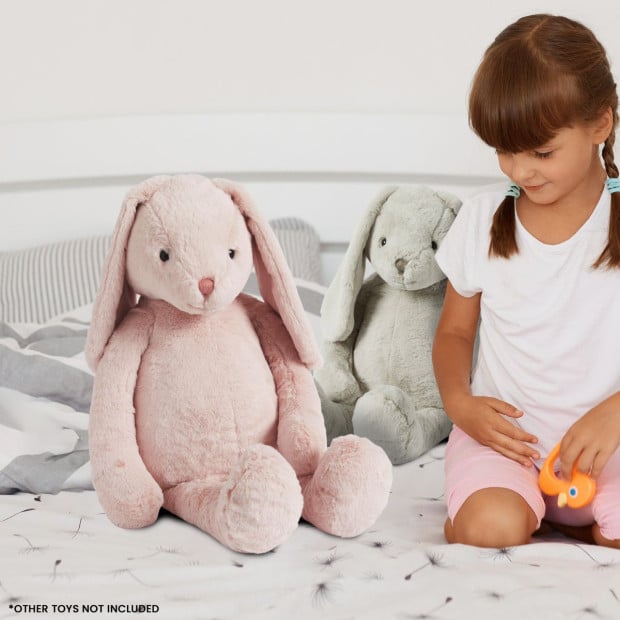 Jiggle & Giggle Extra Large Bunny - Pink Image 7