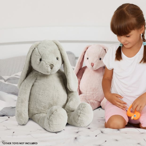 Jiggle & Giggle Extra Large Bunny - Grey Image 7