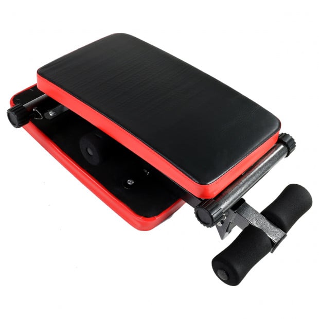 Incline sit-up bench with Resistance Bands Image 8