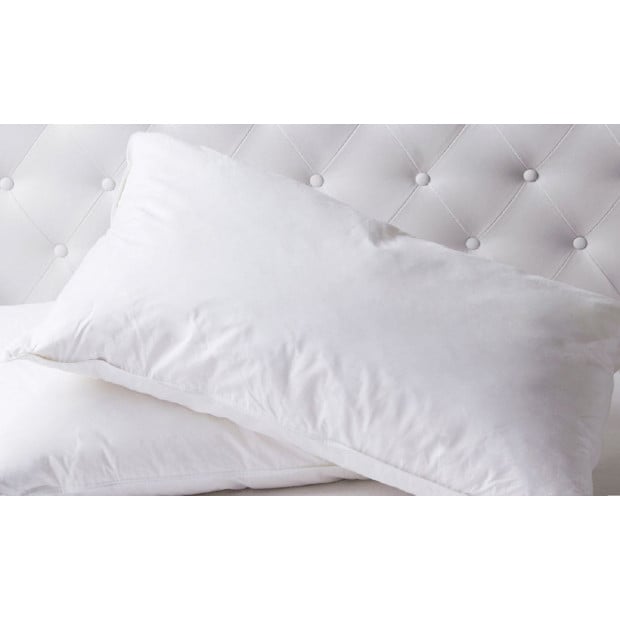 Duck Feather & Down Quilt and Pillows 2 Pack Combo - Single - White Image 4