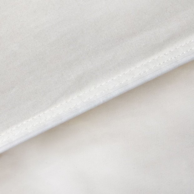 Goose Feather & Down Quilt Pillows 2 Pack Combo - Single - White Image 4