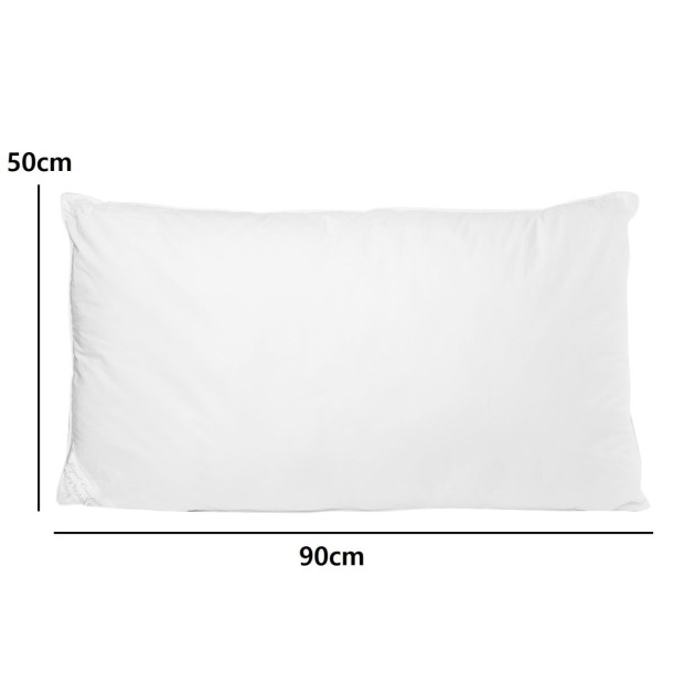 Cotton Cover 233TC Microfibre Luxury Signature Hotel Pillow Image 8