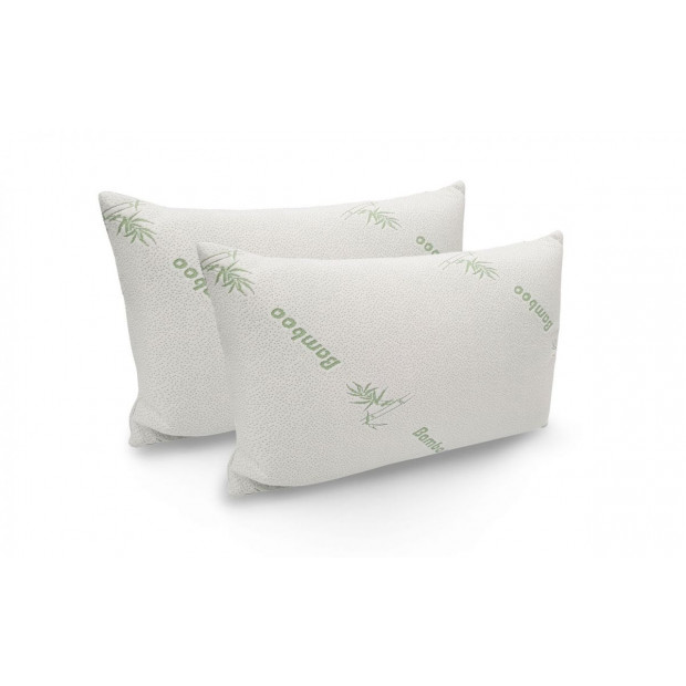 Bamboo Blend Sheet Set Pillows 2 Pack - King - Ivory Image 3