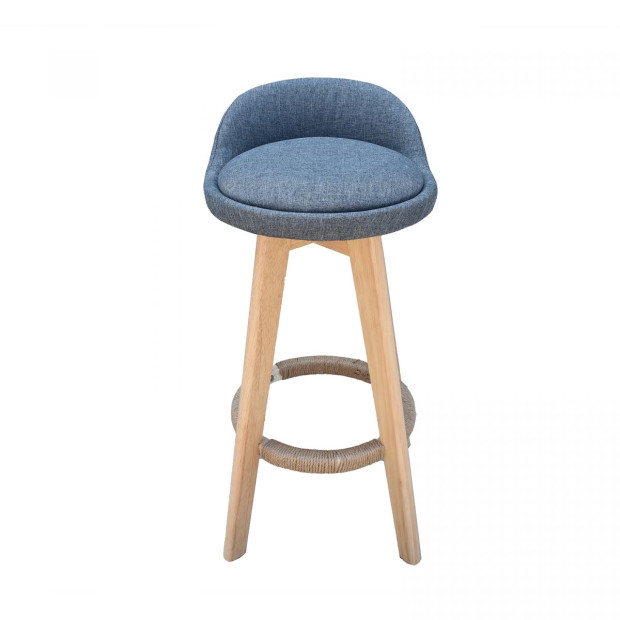 2x Phoenix Grey Chairs Kitchen Dining Chair Bar Stool - Grey Image 6