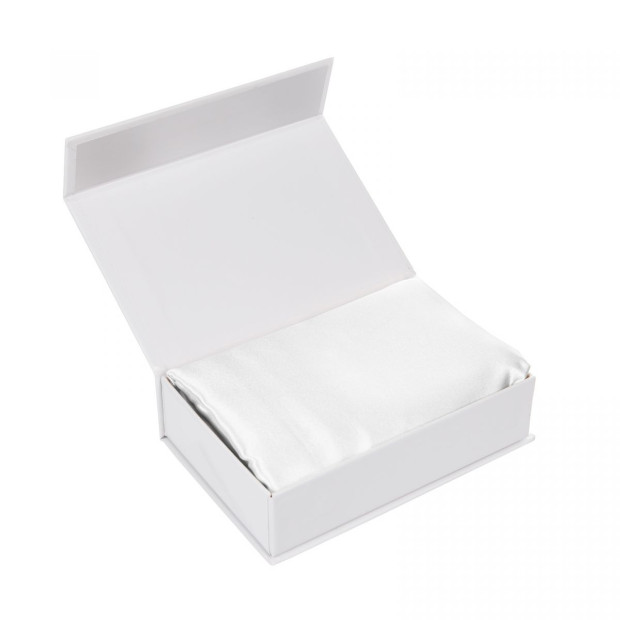 2000TC 4 Pc Sheet Set Satin Pillowcases White - King - White Image 10