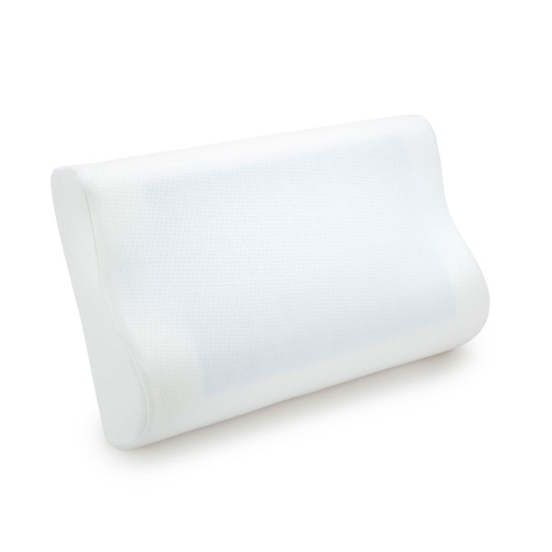 2 x Cooling Gel Contour High Density Memory Foam Pillows Image 3