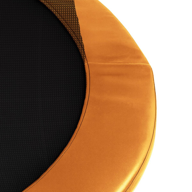 Kahuna 10ft Trampoline Pad and Net - Orange Image 2