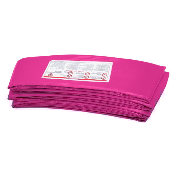 Kahuna 10ft Trampoline Pad and Net - Pink Image 3