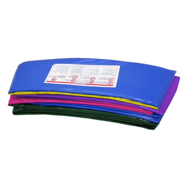 Kahuna 10ft Trampoline Pad and Net - Rainbow Image 3
