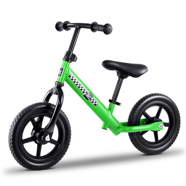 Kids Balance Bike Ride On Toys Push Bicycle Wheels - Green