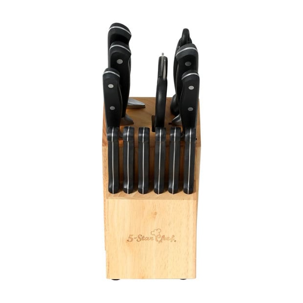 5-star Chef 14pcs Knife Set Stainless Steel Non-stick With Sharpener Image 3