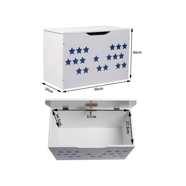 Kids Toy Box Indoor Storage Cabine Container Organiser Image 3
