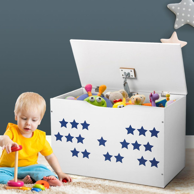 Kids Toy Box Indoor Storage Cabine Container Organiser Image 7