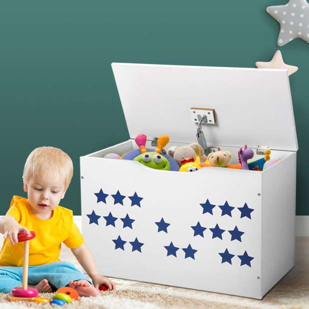 Kids Toy Box Indoor Storage Cabine Container Organiser Image 8