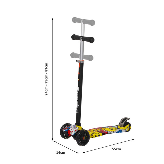 Kids Scooter 3 Wheels Slider Toddler Toys Flashing LED Image 3