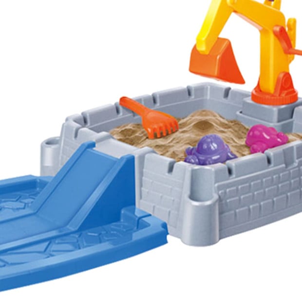 Kids Beach Toys Sandpit Outdoor Sand Game Water Table Pretend Play Toy Image 4