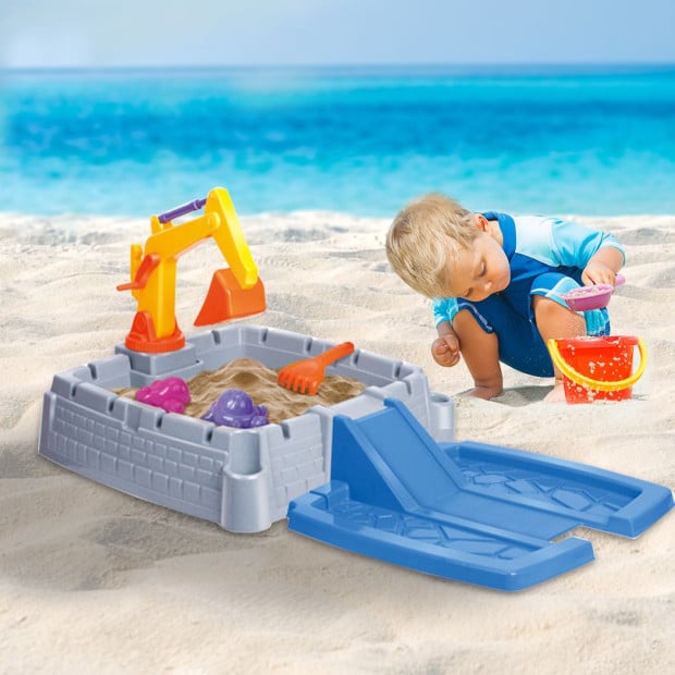 Kids Beach Toys Sandpit Outdoor Sand Game Water Table Pretend Play Toy Image 7