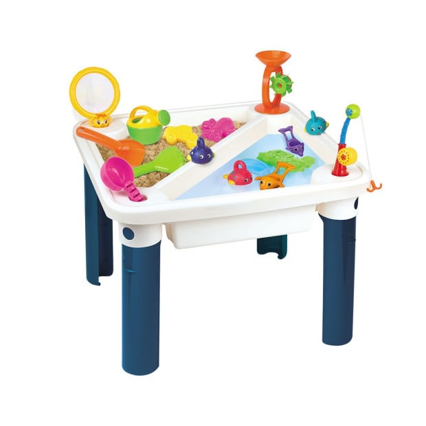 Sand and Water Table Kid Beach Toys Sandpit Game Pretend Play Toy Image 2