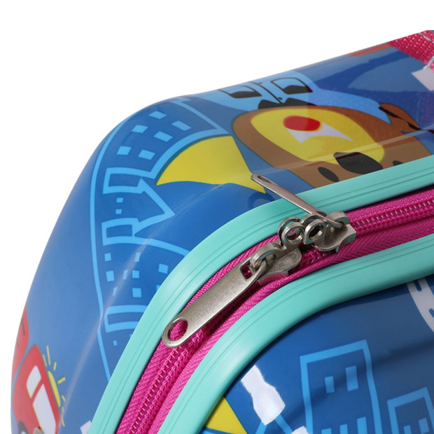 Kids Ride On Suitcase Children Travel Luggage Carry Bag - Cars Image 5