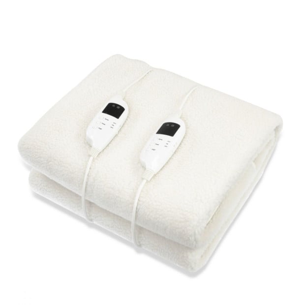 Laura Hill Fleece 9 Heated Level Electric Blanket - King Image 2