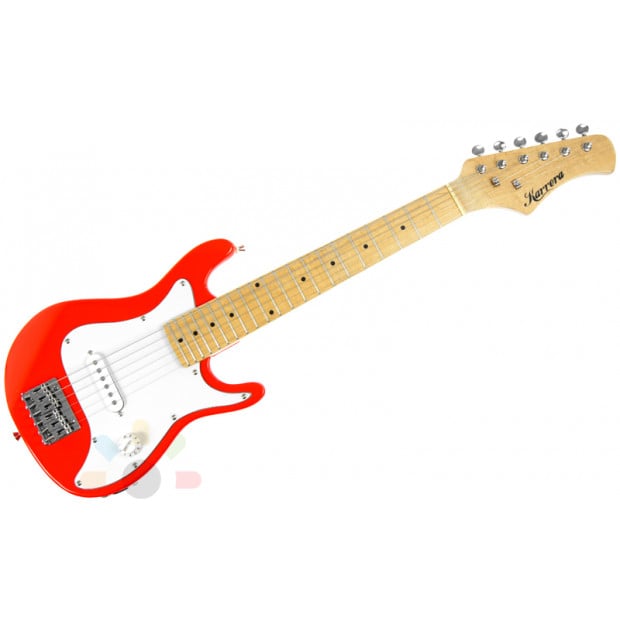Karrera Children's Electric Guitar - Red Image 2