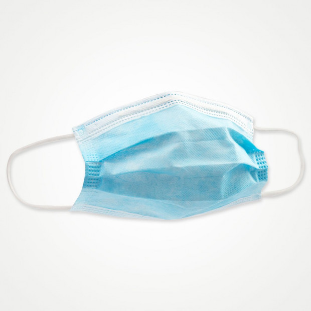 50x Disposable Face Masks Image 9