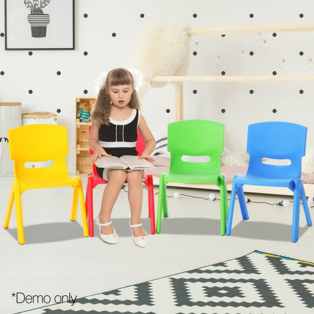 Set of 4 Kids Play Chairs Image 8