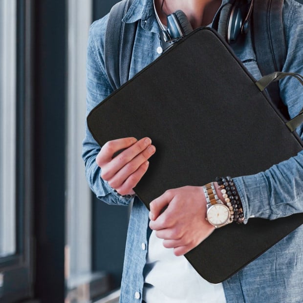 15.6inch Water-Resistant Laptop Sleeve Bag Image 8